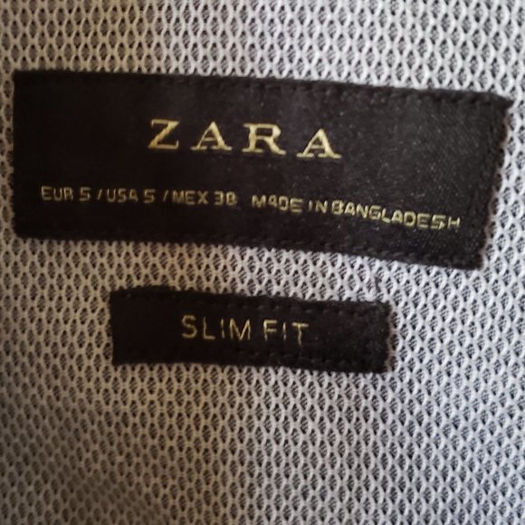 Zara Simple Dress Shirt | Slim Fit - Picture 3 of 3